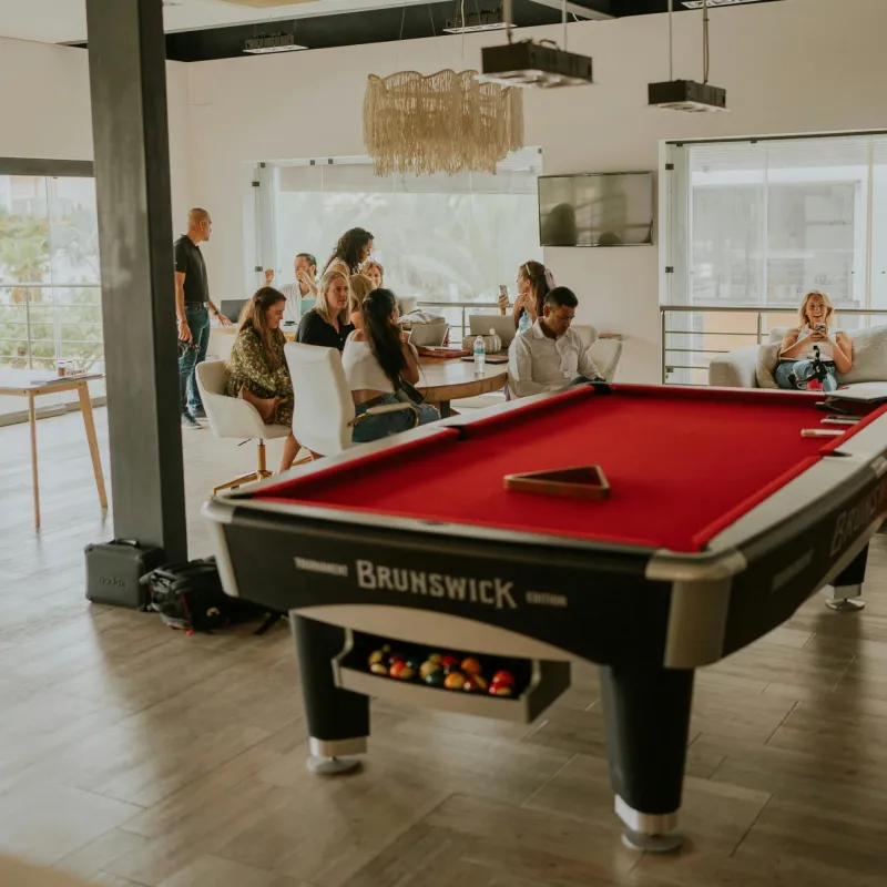 Billard entre amis