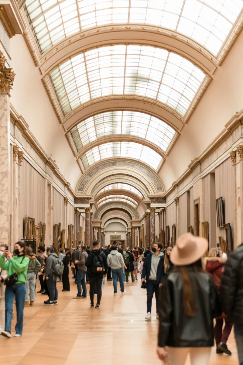 Exposition au Louvre