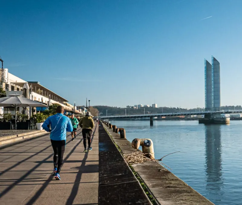 Footing sur les quais