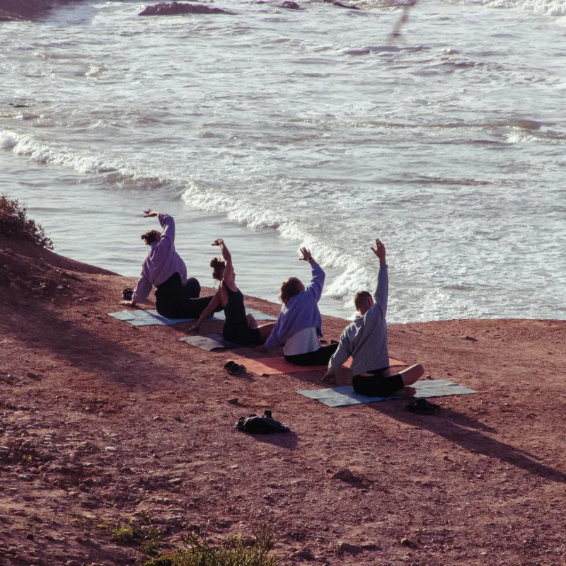 Yoga en plein air